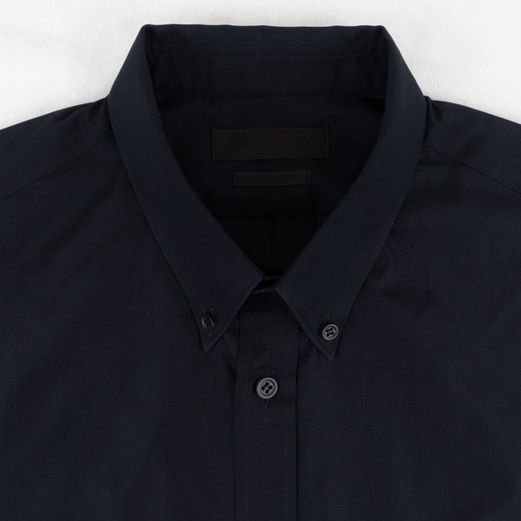 NWOT Alexander McQueen Button-Down Shirt Short-Sleeve Men's 48 (Medium) Black - Picture 3 of 8